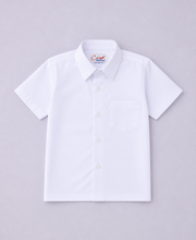 Canggih – Baju Kemeja Lengan Pendek Berkolar - Putih CP001-BS image 1