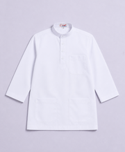 Canggih - Baju Melayu Berkolar Sekolah Agama - Putih BM401-B image 1