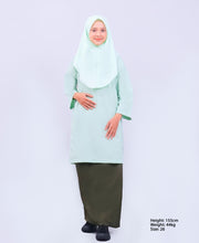 Canggih – Kain Sekolah Rendah – Hijau Gelap CP008-OLG image 2