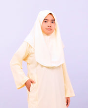 Canggih – Baju Sekolah Lengan Panjang(Berkolar bulat) – Coklat Cair CP009-LBR image 0