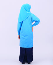 Canggih – Baju Kurung Ummi Sekolah Agama – Biru CU-009B image 3