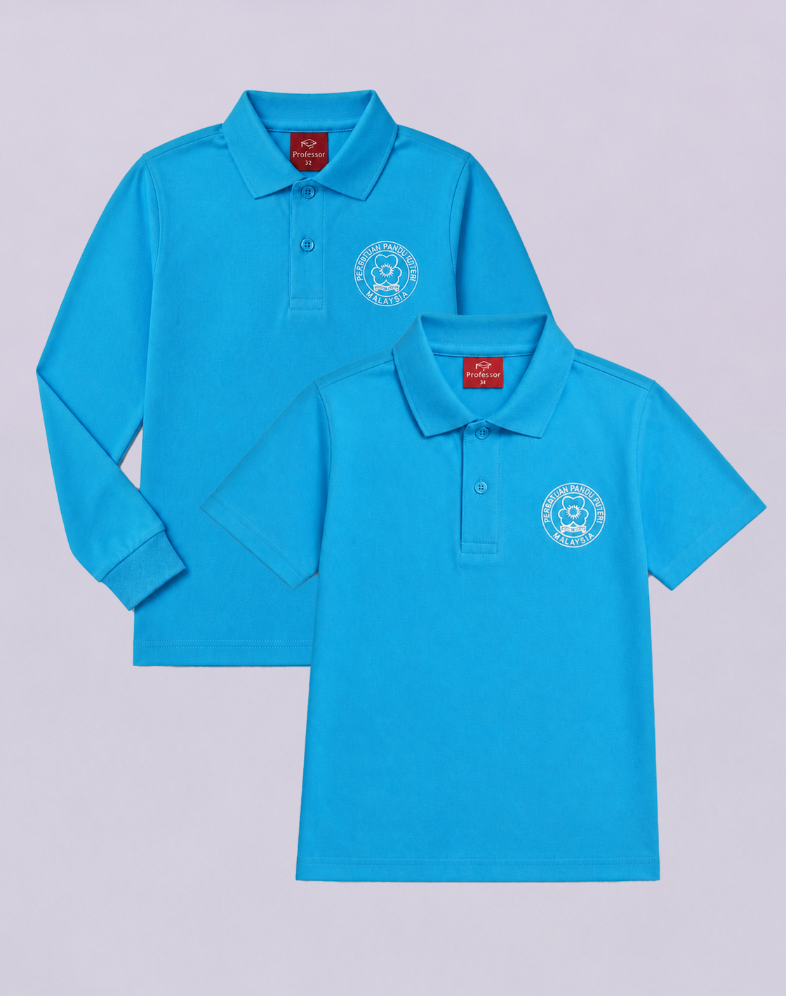 Baju-T Pandu Puteri Lengan Pendek / Panjang