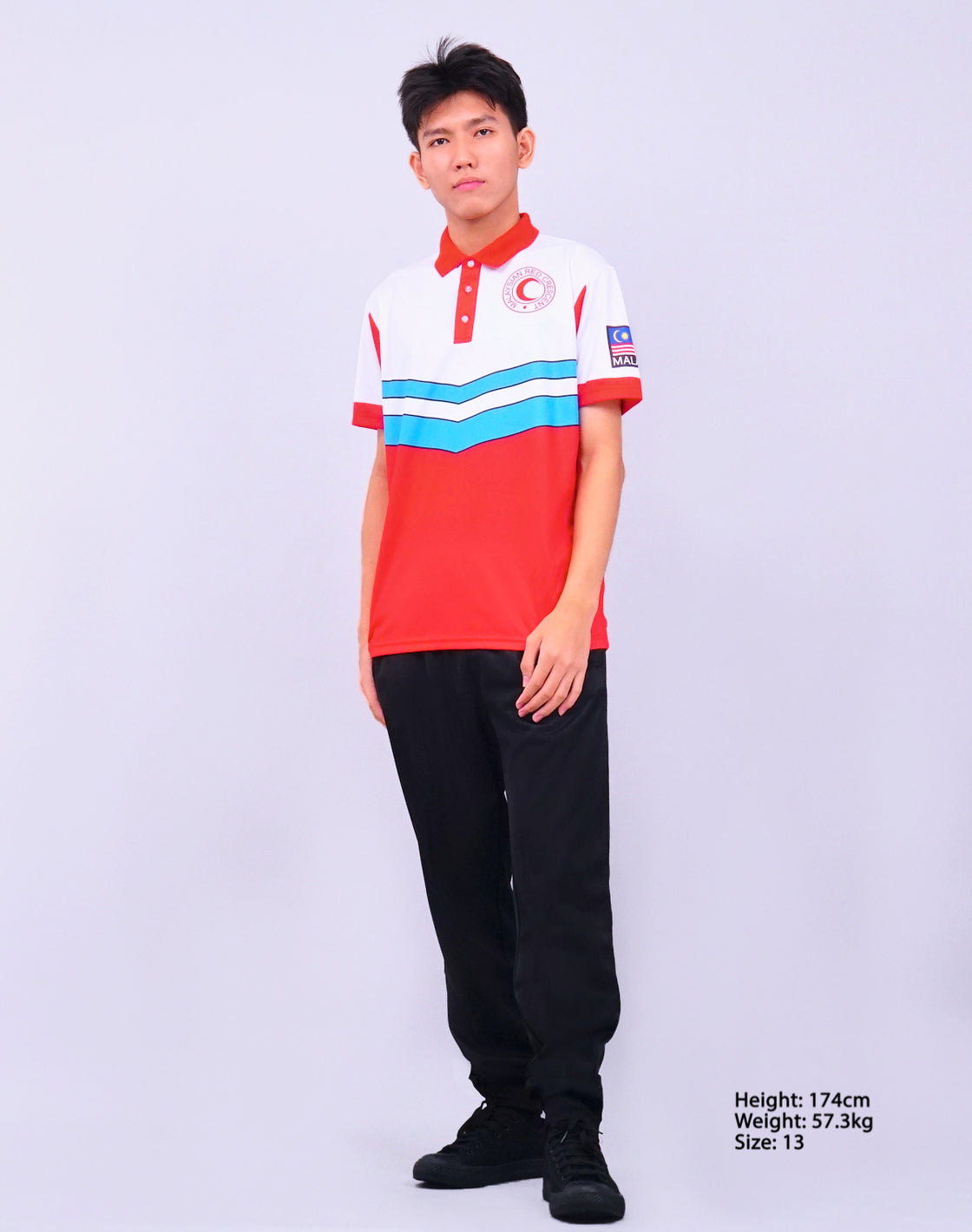 Baju-T PBSM Kanak-Kanak Lengan Pendek / Panjang