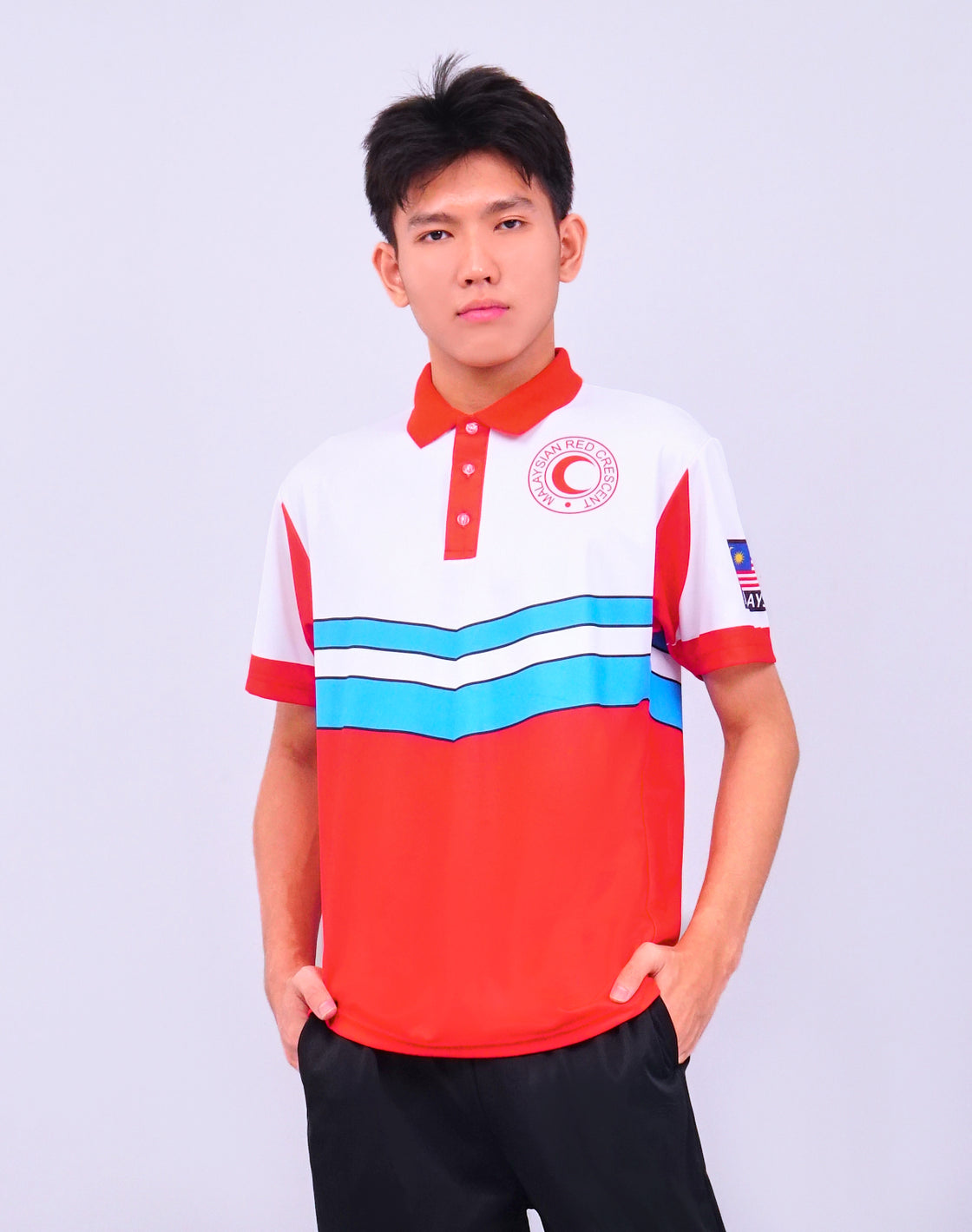 Baju-T PBSM Kanak-Kanak Lengan Pendek / Panjang