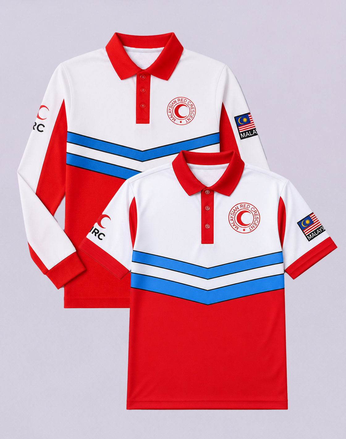 Baju-T PBSM Kanak-Kanak Lengan Pendek / Panjang