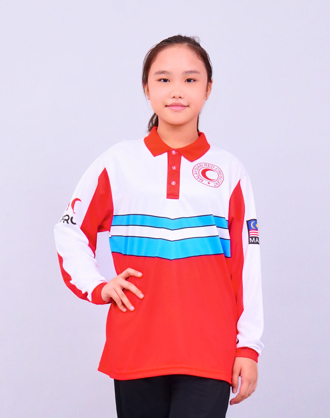 Baju-T PBSM Kanak-Kanak Lengan Pendek / Panjang