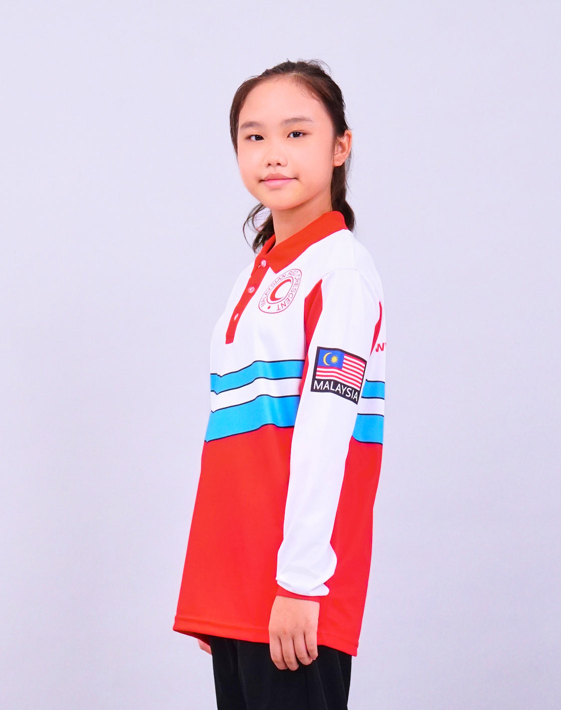 Baju-T PBSM Kanak-Kanak Lengan Pendek / Panjang