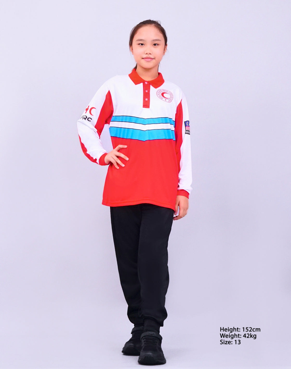 Baju-T PBSM Kanak-Kanak Lengan Pendek / Panjang