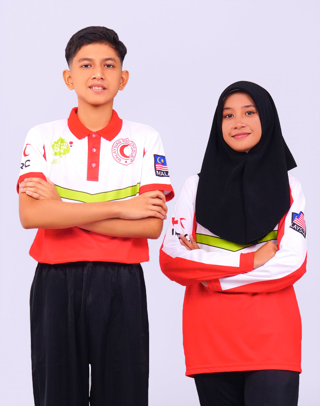 Baju-T PBSM Muda Lengan Pendek / Panjang