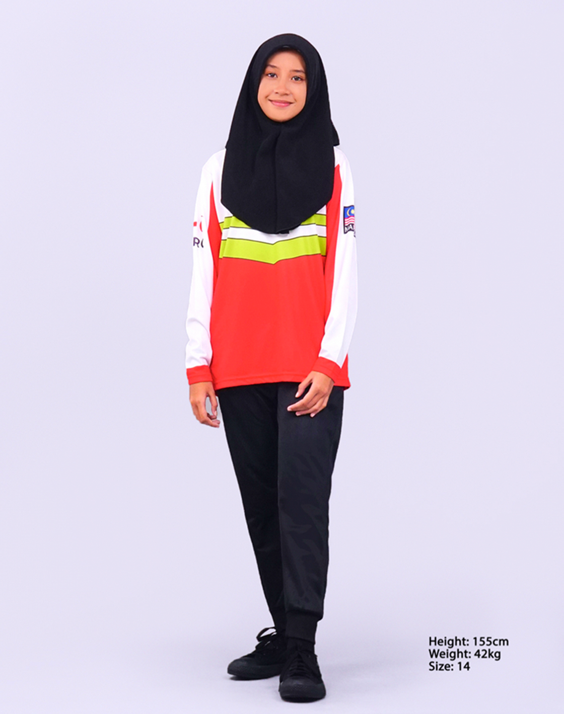 Baju-T PBSM Muda Lengan Pendek / Panjang