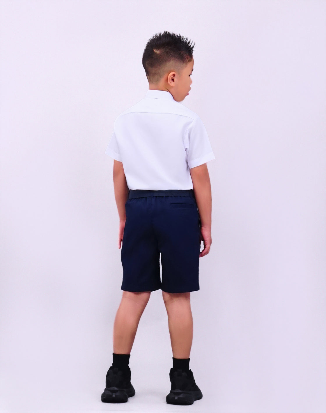 Canggih - Seluar Sekolah Pendek - Biru Gelap CP002-PBSP image 3