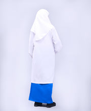 Canggih – Baju Kurung Ummi Sekolah Agama – Putih CU-009 image 3