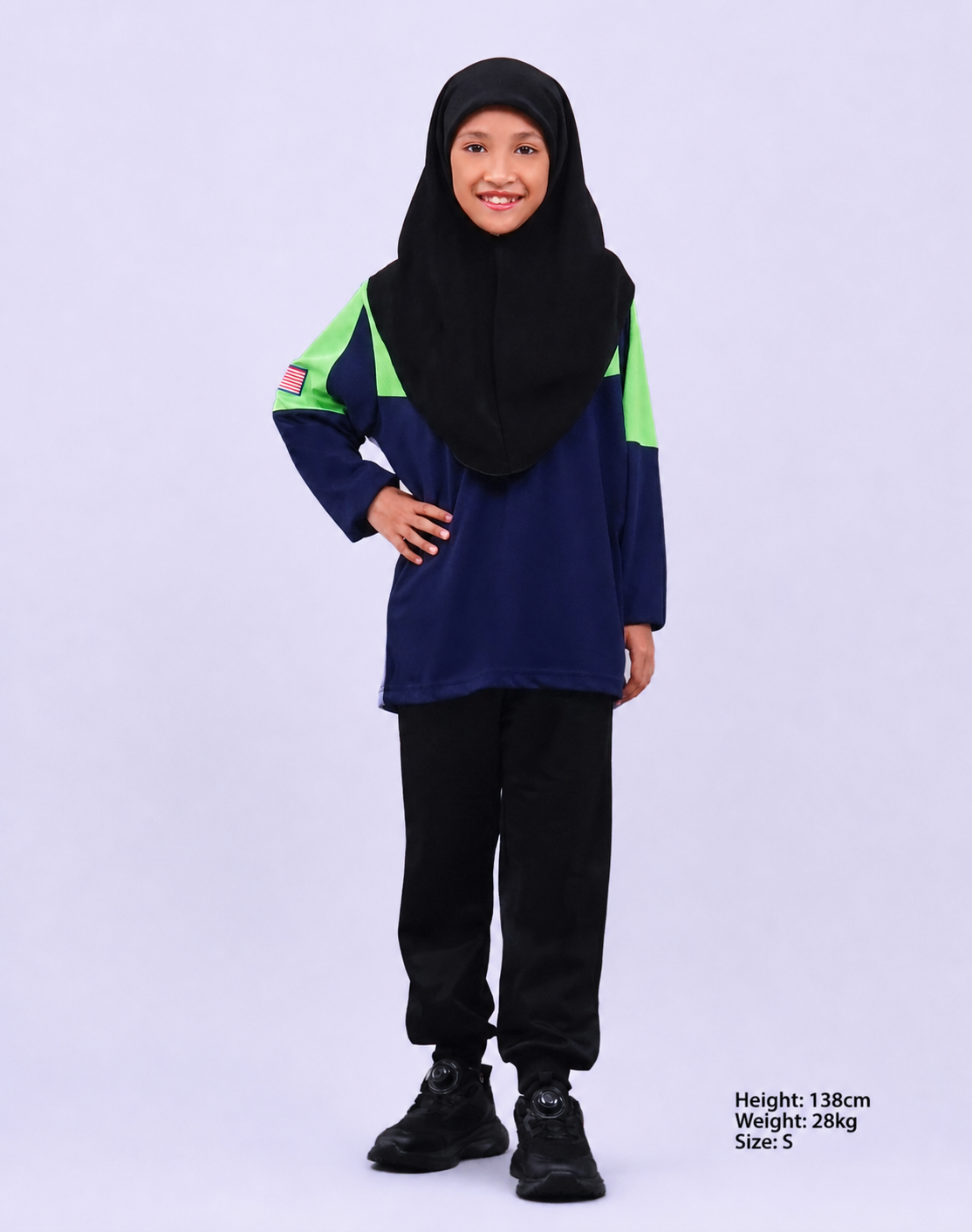 Baju-T Pengakap Muda Lengan Pendek / Panjang