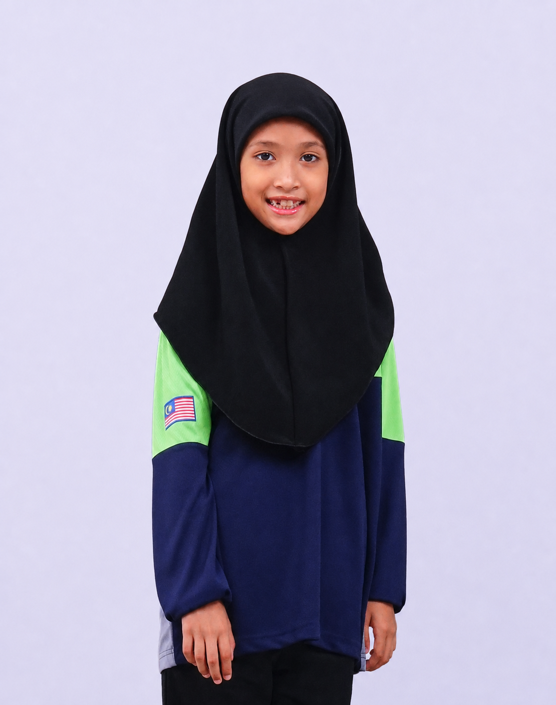 Baju-T Pengakap Muda Lengan Pendek / Panjang