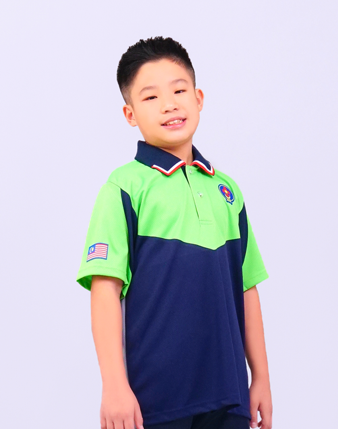 Baju-T Pengakap Muda Lengan Pendek / Panjang