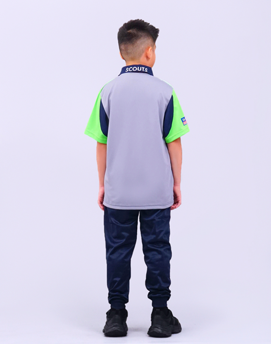 Baju-T Pengakap Muda Lengan Pendek / Panjang