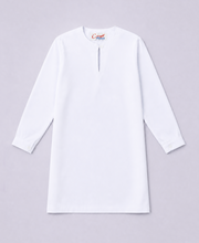 Canggih – Baju Kurung Ummi Sekolah Agama – Putih CU-009 image 1