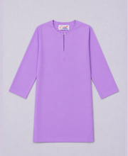 Canggih Baju Sekolah Lengan Panjang Berkolar Bulat - Ungu CP009-LPL image 1