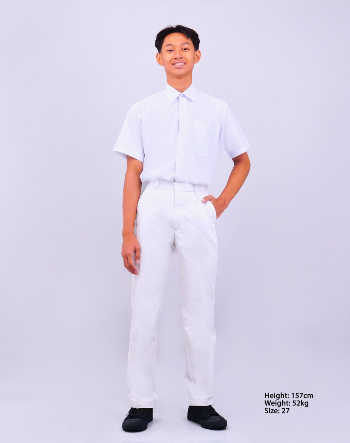 Canggih – Seluar Panjang – Putih CP025-NPWHT image 2
