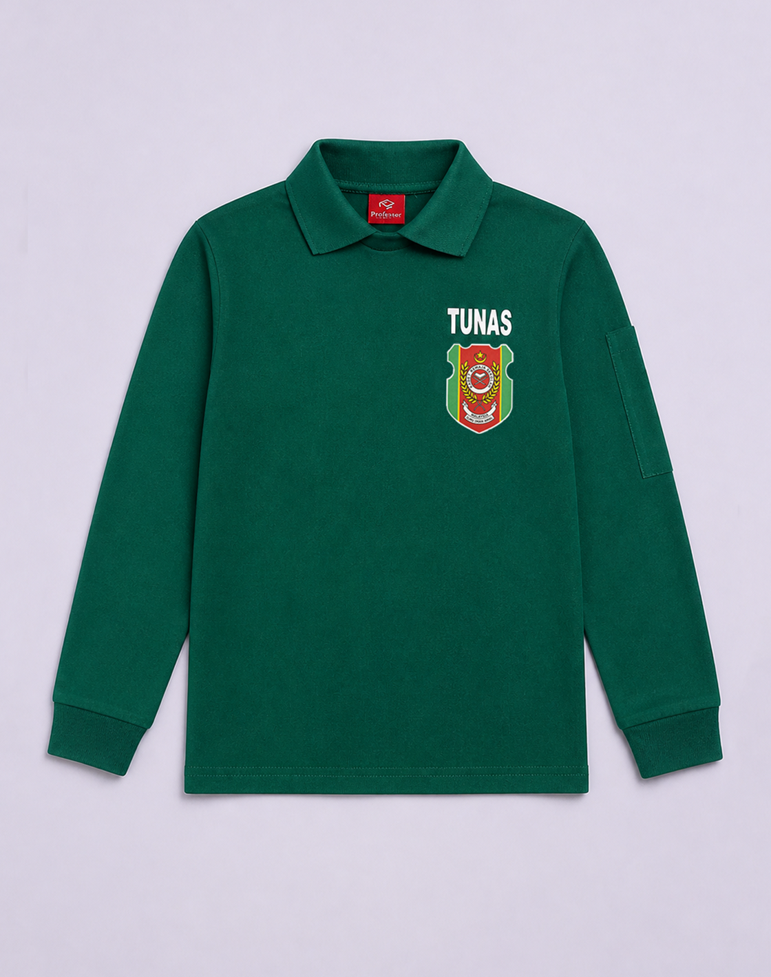 Baju-T Tunas Kadet Remaja Sekolah (TKRS) Lengan Panjang