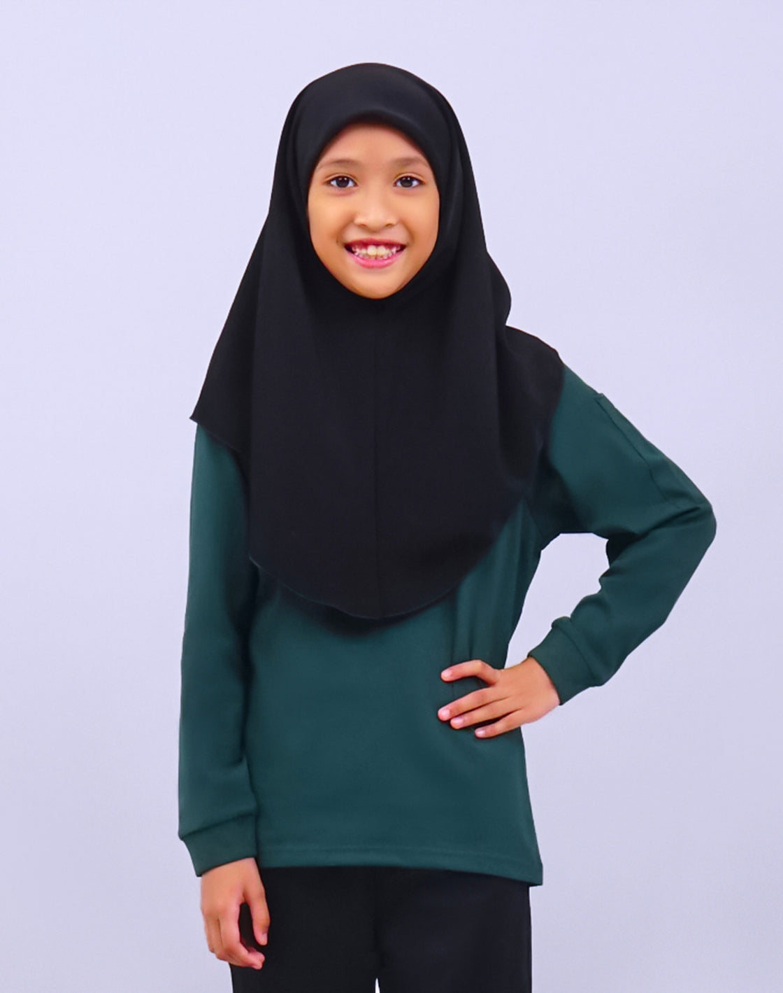 Baju-T Tunas Kadet Remaja Sekolah (TKRS) Lengan Panjang