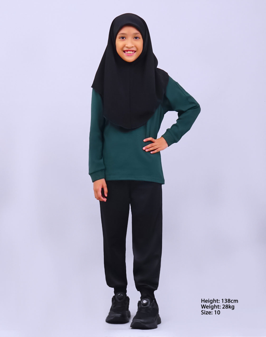 Baju-T Tunas Kadet Remaja Sekolah (TKRS) Lengan Panjang