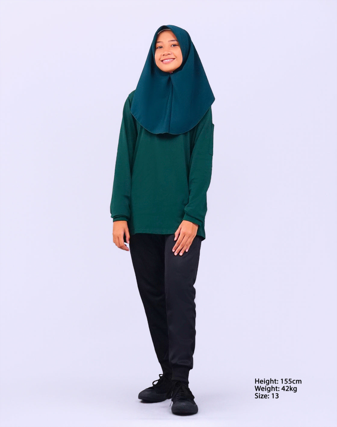 Baju-T Kadet Remaja Sekolah (KRS) Lengan Panjang