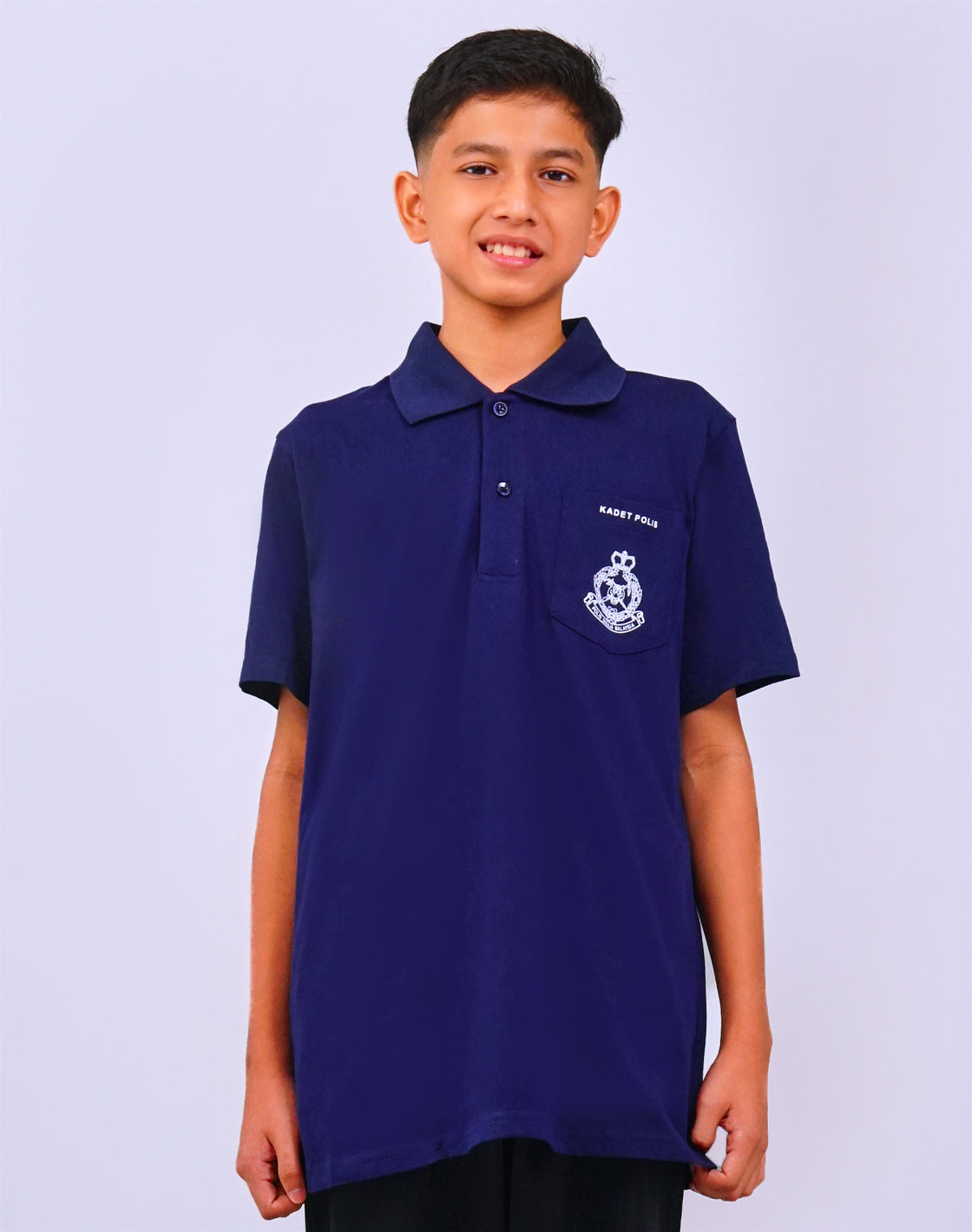 Baju-T Kadet Polis Lengan Pendek / Panjang