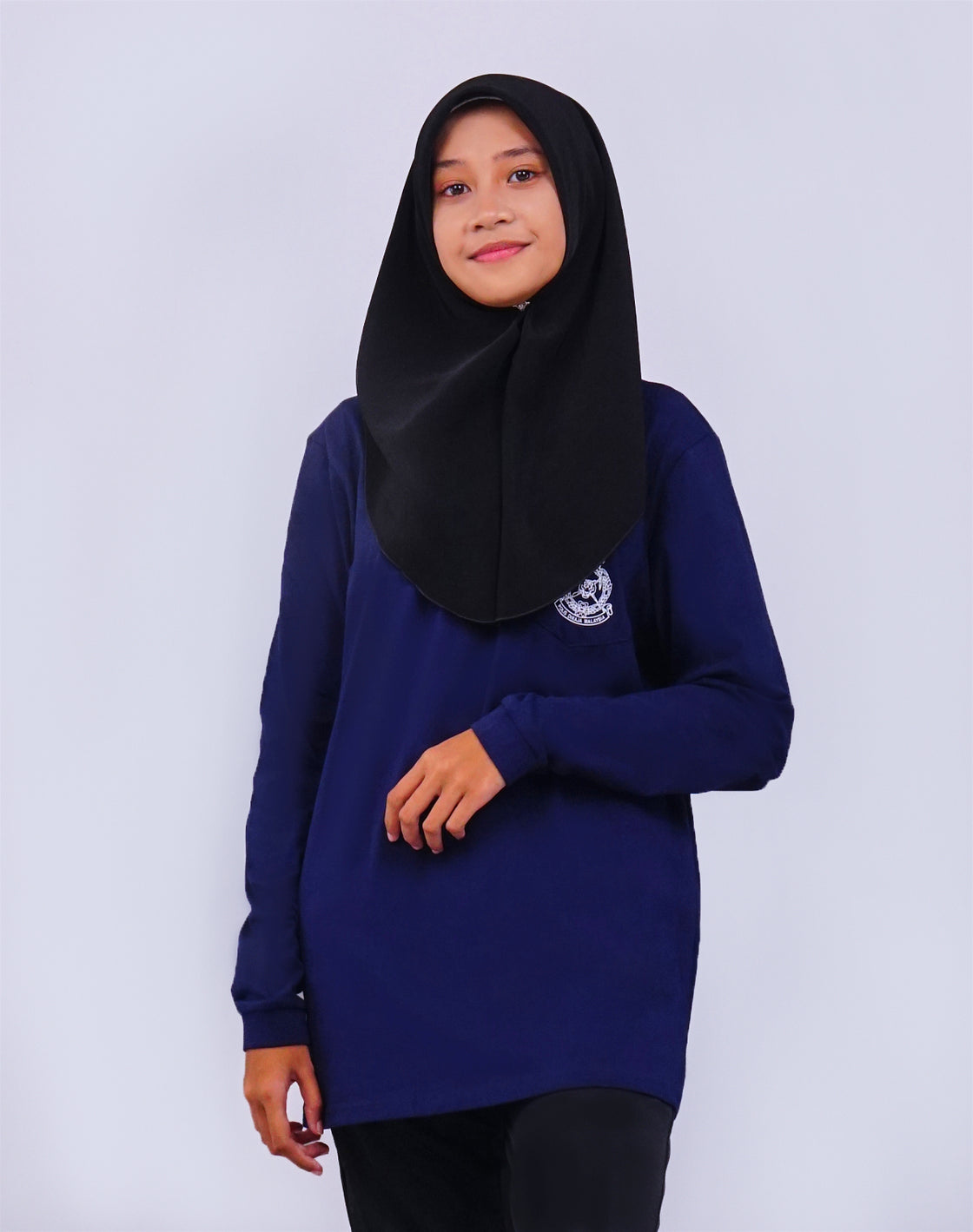 Baju-T Kadet Polis Lengan Pendek / Panjang