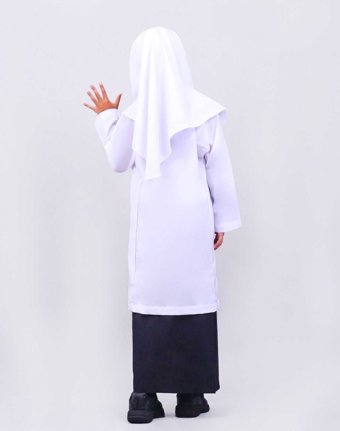 Canggih – Kain Sekolah Rendah Perempuan – Hitam CP024-LBLK image 2