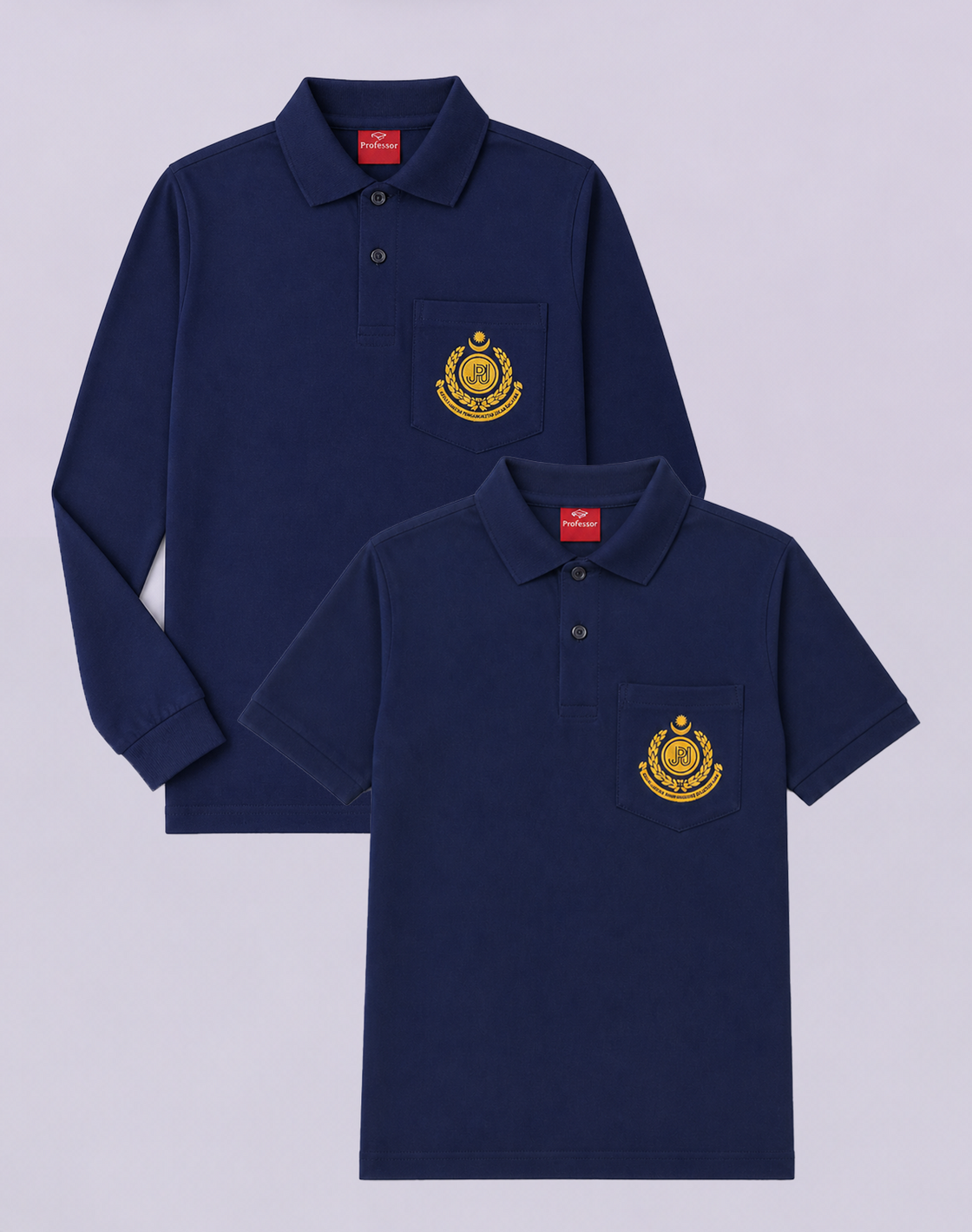 Baju-T Kadet Jabatan Pengangkutan Jalan Lengan Pendek /Panjang