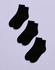 Set 3 Pasang Stoking Sekolah Hitam