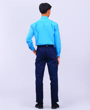 Canggih – Kemeja Pengawas Sekolah Lengan Panjang (Kolar Keras) - Biru CP021-BLS image 5
