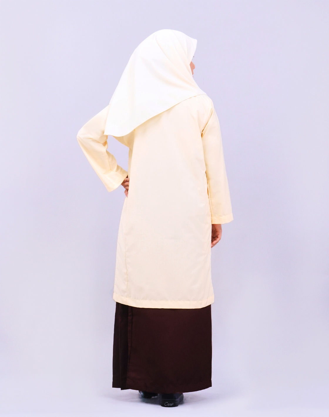 Canggih – Kain Sekolah Rendah – Coklat Gelap CP008-DBR image 3