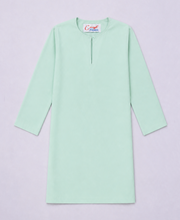 Canggih – Baju Sekolah Lengan Panjang(Berkolar bulat) – Hijau Muda CP009-LGR image 1