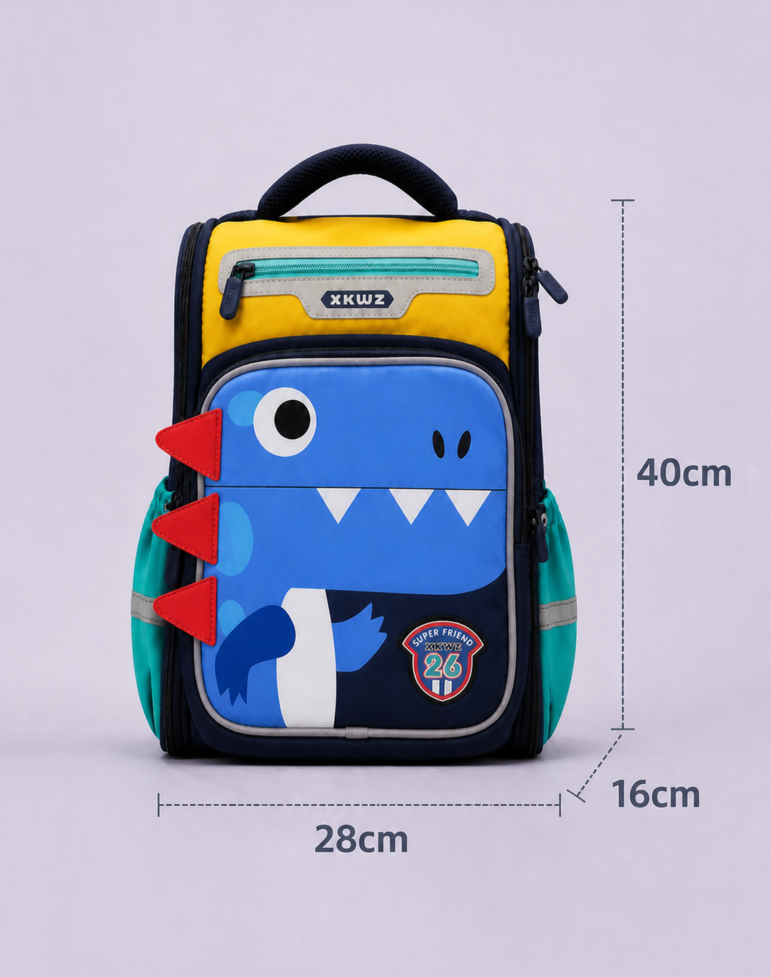 Beg Galas Sekolah Watak Dinosaur