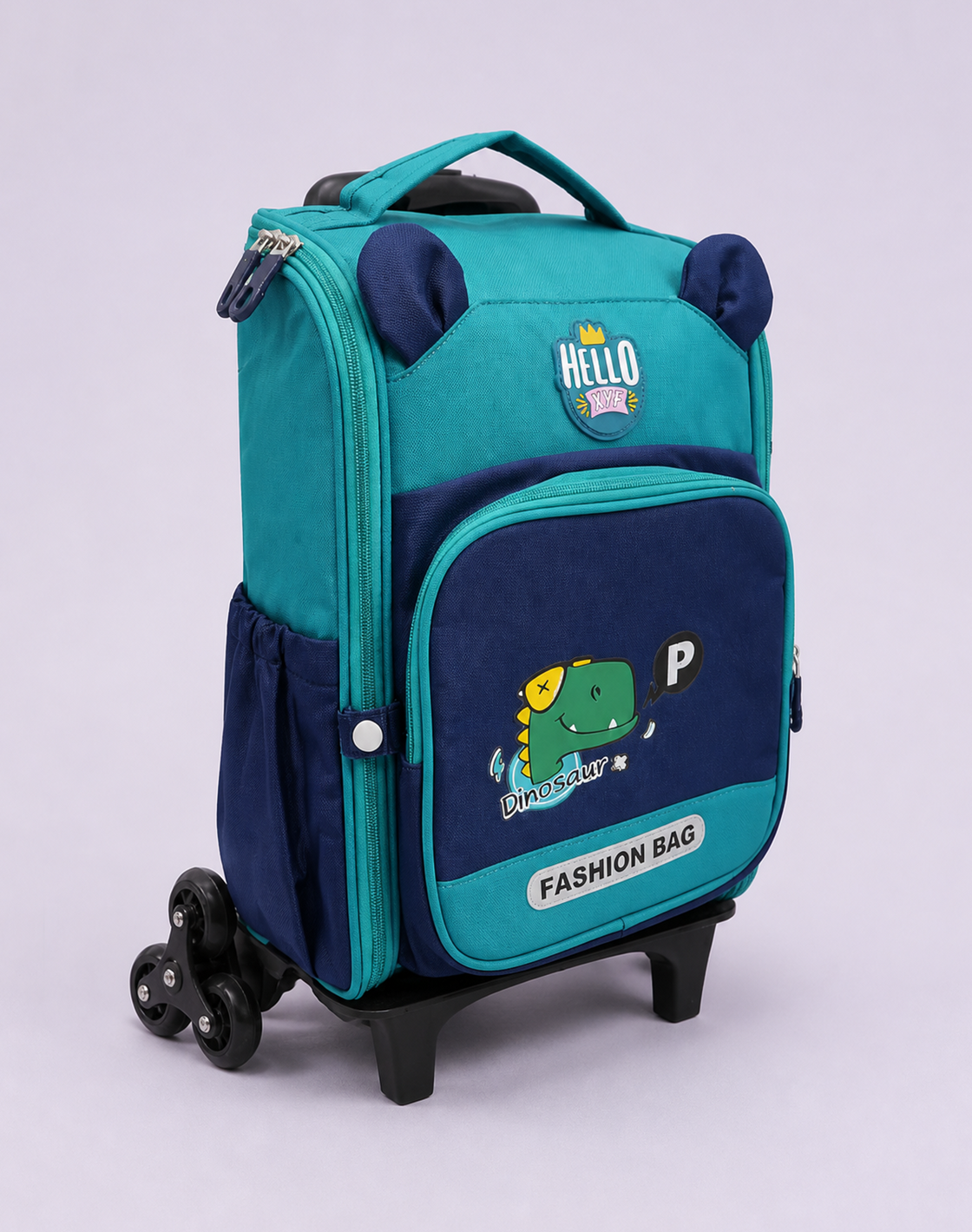 Beg Troli Sekolah Rendah Boxy Dinosaur