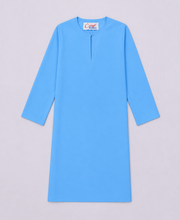 Baju Kurung Sekolah Biru