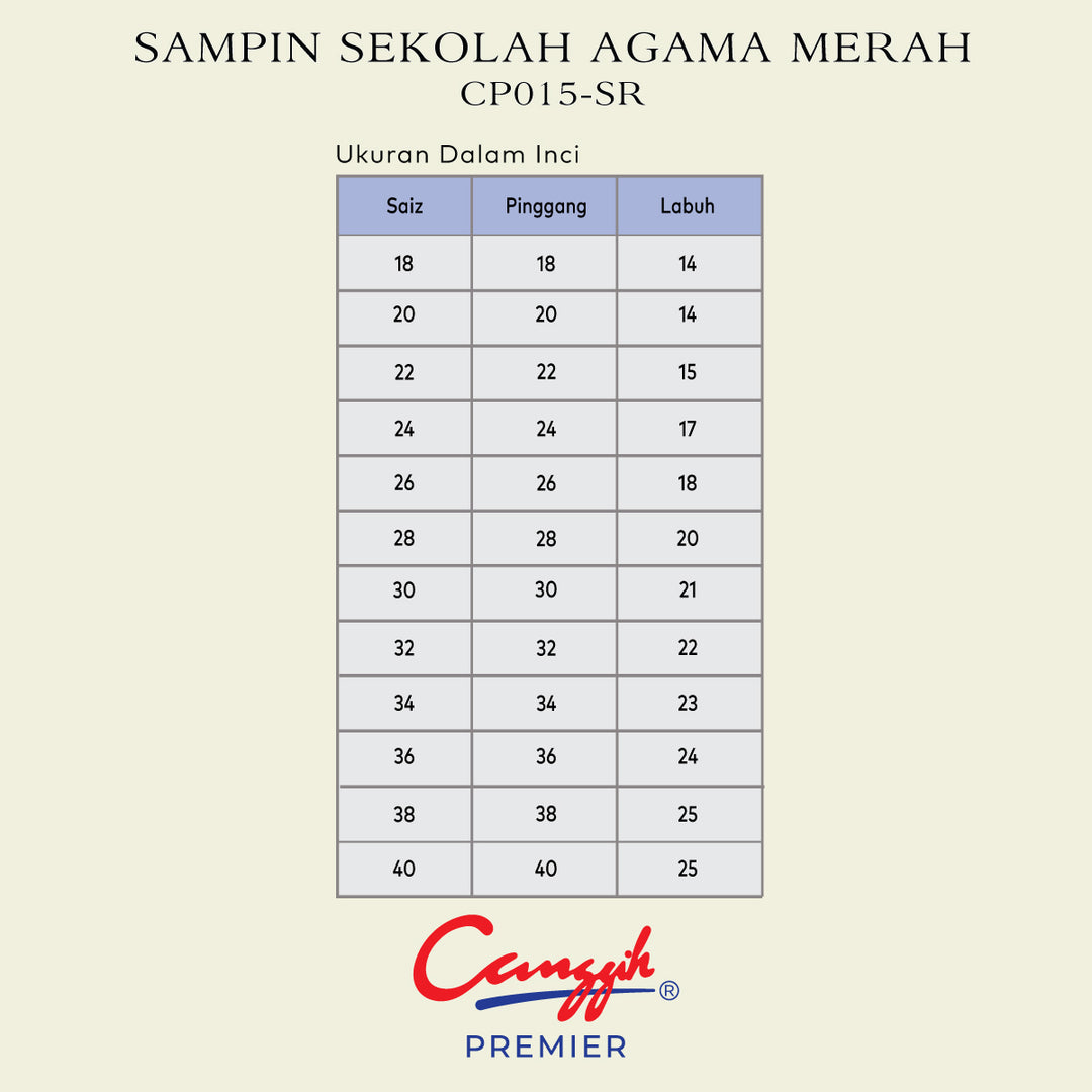 Sampin Sekolah Agama Merah