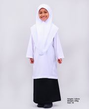 Kain Kurung Sekolah Rendah Hitam