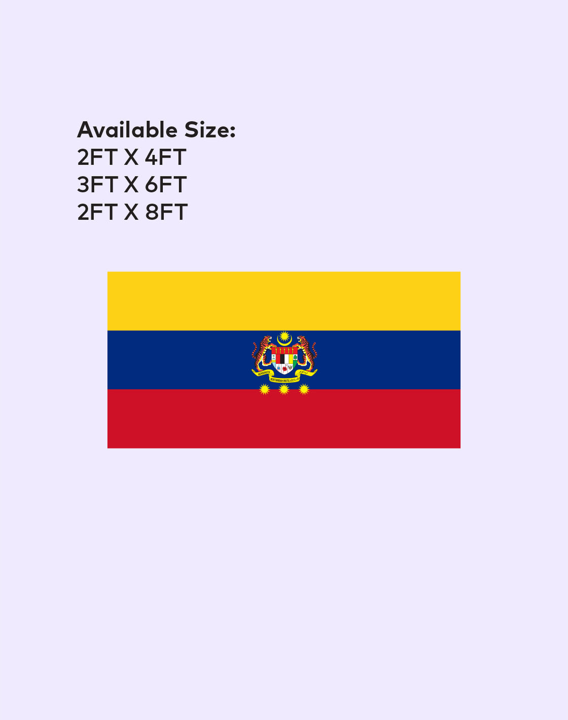 BENDERA WILAYAH PERSEKUTUAN KUALA LUMPUR