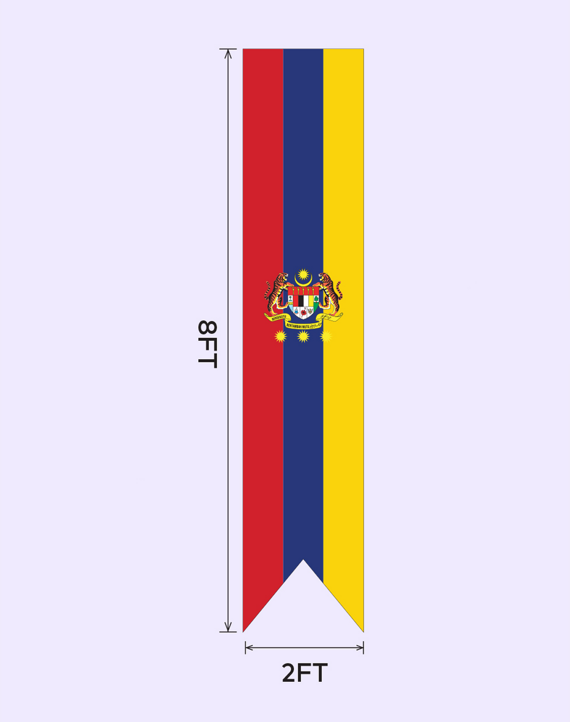 BENDERA WILAYAH PERSEKUTUAN KUALA LUMPUR
