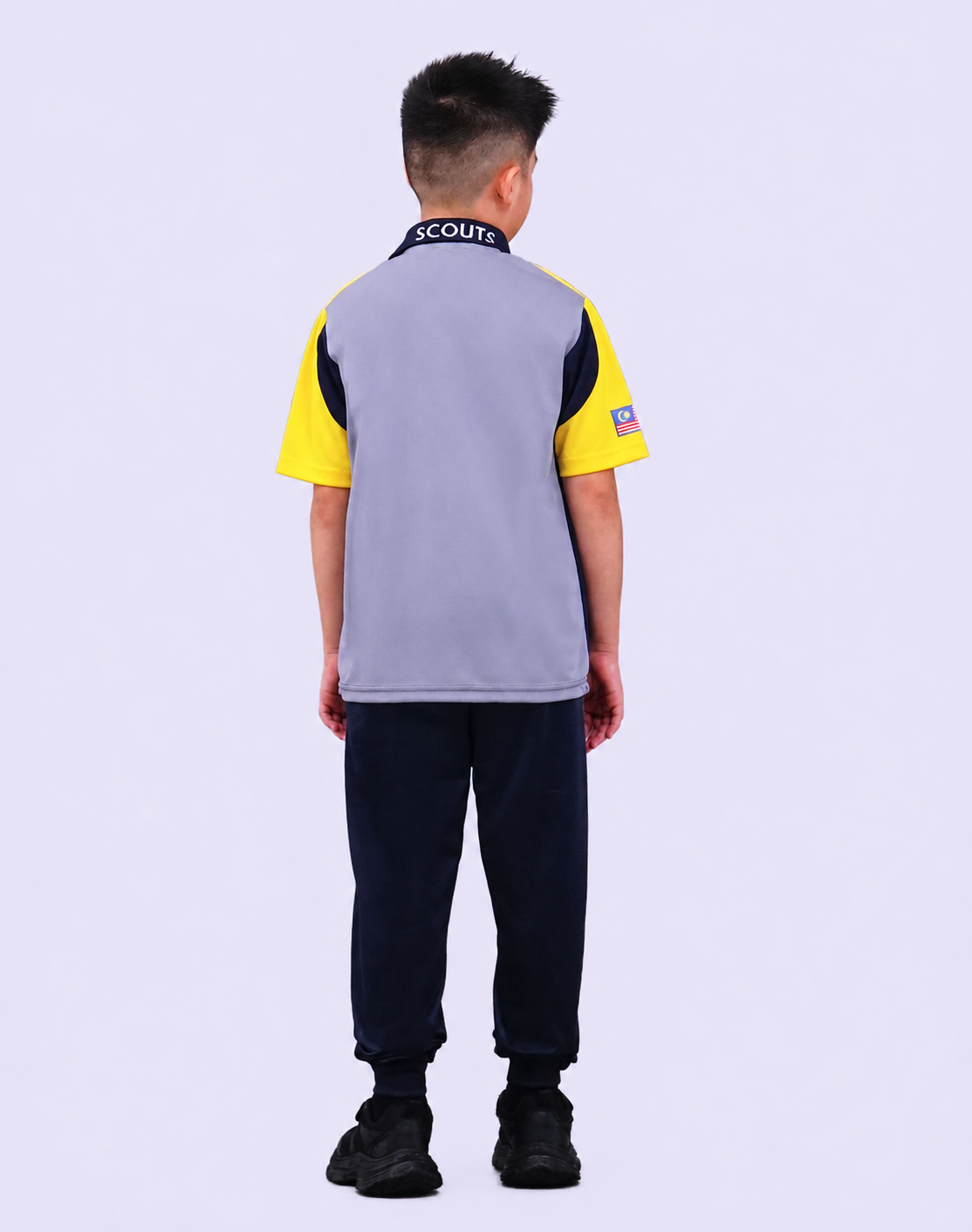 Baju-T Pengakap Kanak-Kanak Lengan Pendek / Panjang