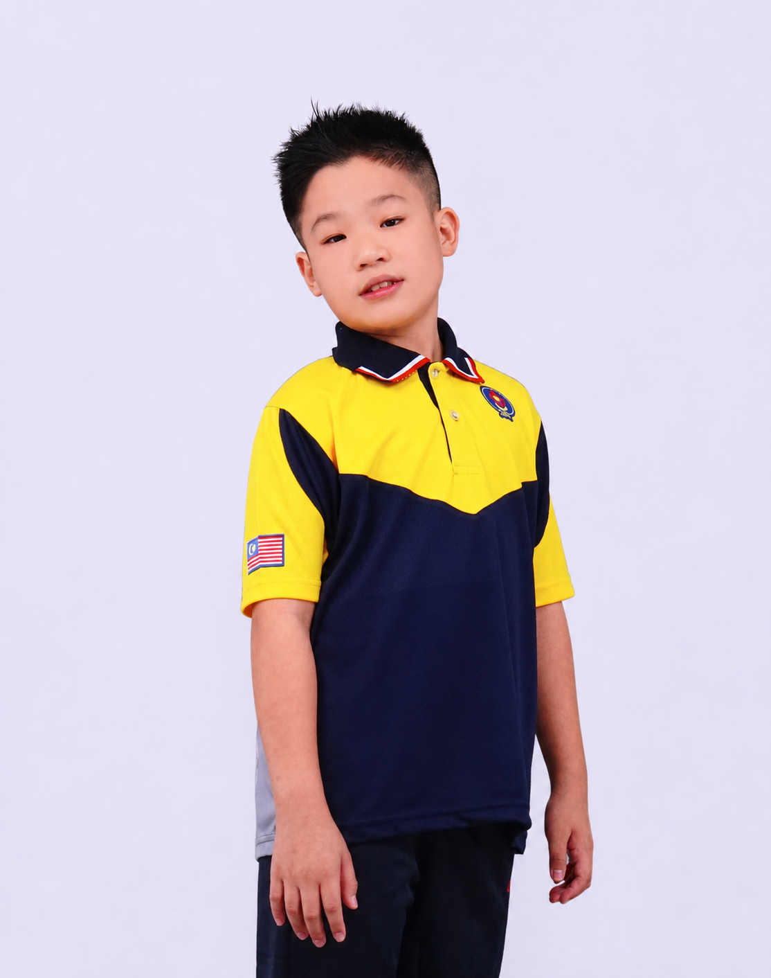 Baju-T Pengakap Kanak-Kanak Lengan Pendek / Panjang