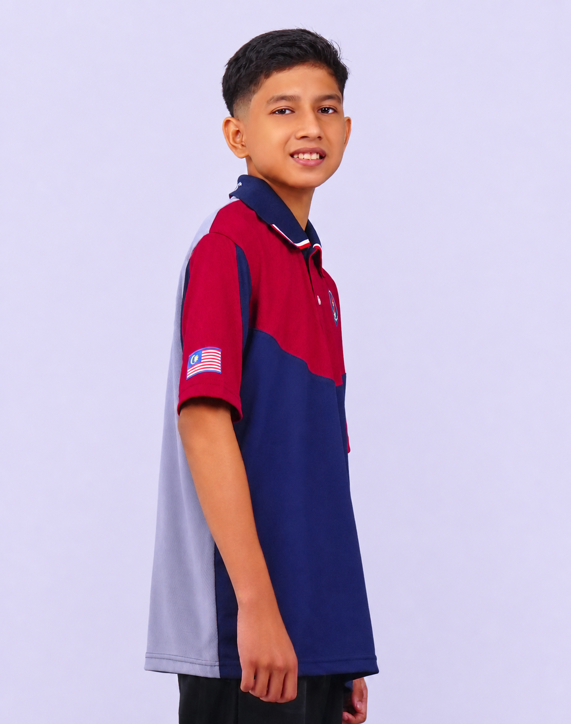 Baju-T Pengakap Remaja Lengan Pendek / Panjang