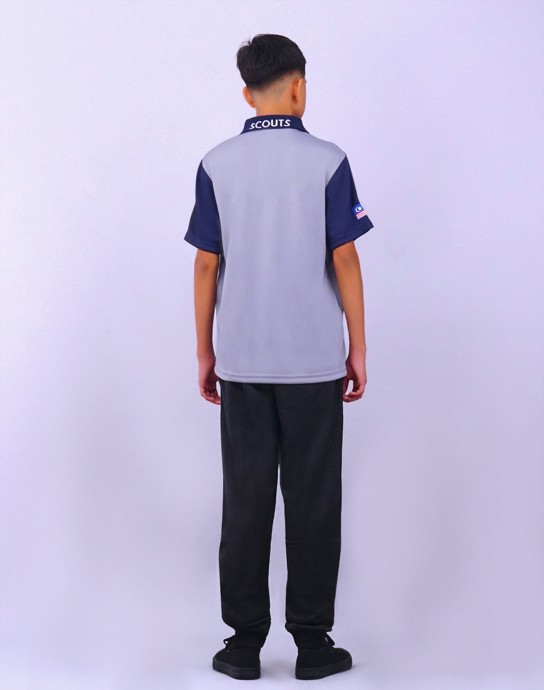 Baju-T Pengakap Pemimpin Lengan Pendek / Panjang