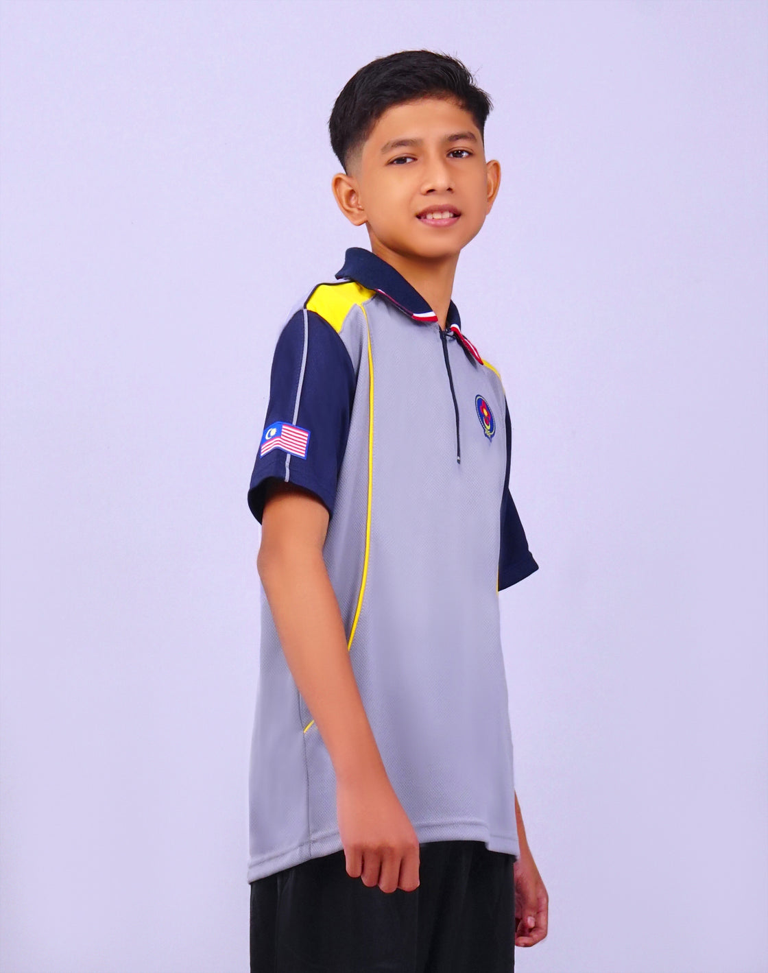 Baju-T Pengakap Pemimpin Lengan Pendek / Panjang