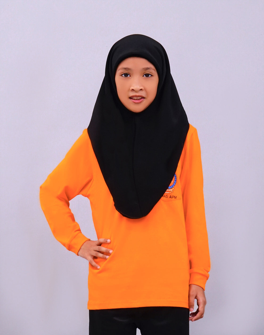 Baju-T Tunas Kadet Angkatan Pertahanan Awam Lengan Pendek / Panjang