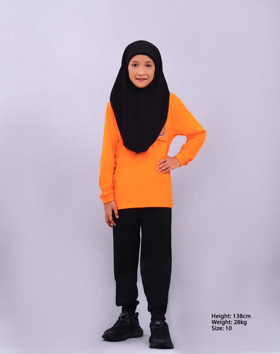 Baju-T Tunas Kadet Angkatan Pertahanan Awam Lengan Pendek / Panjang