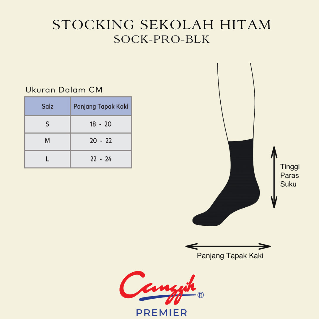 Stoking Sekolah Hitam